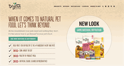 Desktop Screenshot of beyondpetfood.com